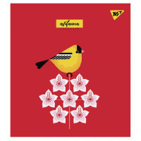 Зошит Yes А5 Avifauna 24 аркушів клітинка (766833)
