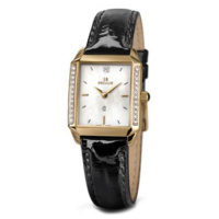Наручний годинник Seculus 1676.2.762 mop, pvd swarovski stones, blk leather