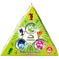 Бомбочка для ванни AquaShine Rainbow Набір з сюрпризом 3 x 100 г (4820240940715)