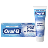 Зубна паста Oral-B Complete Захист та чистота Прохолодна м'ята 75 мл (8006530254878)