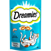 Ласощі для котів Dreamies з лососем 60 г (4008429037962)