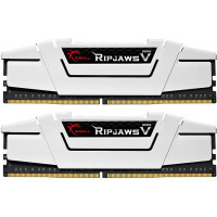 Модуль пам'яті для комп'ютера DDR4 32GB (2x16G) 3600 MHz RipjawsV White G.Skill (F4-3600C18D-32GVW)