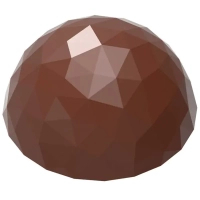 Форма для шоколаду Chocolate World Сфера з гранями 3х8 шт 8,5 г (12024 CW)