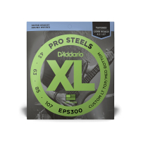 Струни для гітари D'Addario XL ProSteels Bass Custom Light Top/Medium Bottom (43-107) (EPS300)