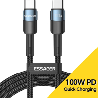 Дата кабель USB-C to USB-C 1.0m 100W blue Essager (EXCTT1-XC03)