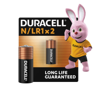 Батарейка Duracell N 1.5V лужна, LR1/E90/4001/AM5/MN9100 2 шт. в упаковці (5007465)