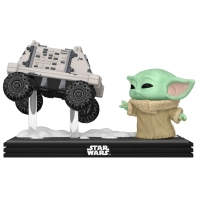Фігурка Funko Pop Moment серії Мандалорець і Ґроґу - Ґроґу і Ремонтний дроїд MSE-6 (90813)