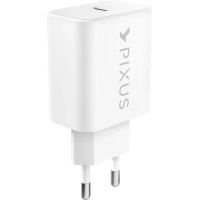 Зарядний пристрій Pixus 1xUSB-C PD20W GaN (4897058532555)