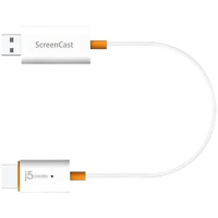 Адаптер J5create Wireless1080p AirPlay/Miracast/Chromecast up to 15m white (JVAW56-N)