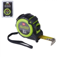Рулетка Alloid Pro, з автостопом, 8м/25мм, MT-740825 (MT-740825)