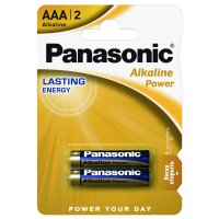 Батарейка Panasonic AAA LR03 Alkaline Power * 2 (LR03REB/2BP)