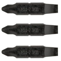 Набір біт для мультитула Leatherman 3шт хрестова PHILLIPS 1-2 та плоска 3/16" (931024)