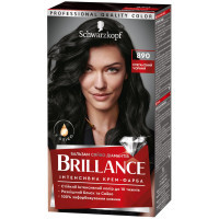 Фарба для волосся Brillance 890-Елегантний чорний 142.5 мл (9000101620122)