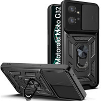 Чохол до мобільного телефона BeCover Military Motorola Moto G32 Black (708177)