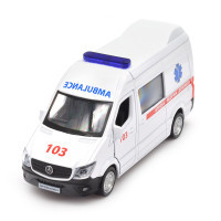 Масштабна модель автомобіля TechnoDrive Mercedes Benz Sprinter Швидка Допомога (250344U)