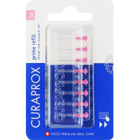 Щітки для міжзубних проміжків Curaprox Prime Refill CPS 08 D 0.8 - 3.2 мм Без тримача 8 шт. (7612412426533)