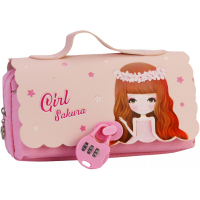 Пенал Cool For School 1 відділення Рожевий (CF7473-pink)