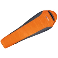 Спальний мішок Terra Incognita Siesta Long 100 R жовтогарячий/сірий (4823081501534)