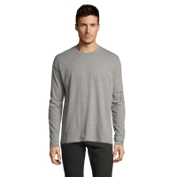 Лонгслів Sol's Imperial LSL men сірий меланж XL (02074350XL)