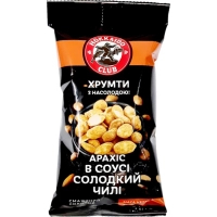 Горіхи Hokkaido Club арахісу смажений в соусі солодкий чилі 60 г (4820172443629)