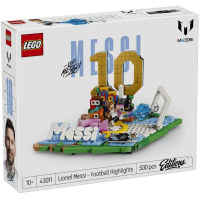 Конструктор LEGO Editions Football Ліонель Мессі — найкращі моменти футбольних матчів (43011)
