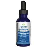 Вітамінно-мінеральний комплекс Ridgecrest Herbals Здоров'я легенів, смак апельсину, ClearLungs Liquid, RidgeCrest Herbals, 5 (RCH553)