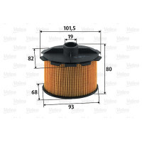 Фільтр паливний Valeo 587905