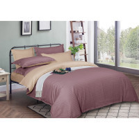 Підковдра MirSon Satin Stripe 30-0008 + 30-0004 Waleis 110х140 см (2200005257609)