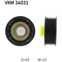 Ролик натягувача ременя SKF VKM 34031