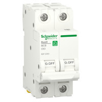 Автоматичний вимикач Schneider Electric RESI9 6kA 2P 63A С (R9F12263)