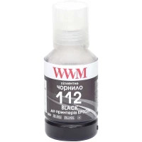 Чорнило WWM Epson L11160/6490 №112 140г Black pigmented (E112BP)