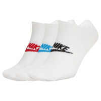 Шкарпетки Nike U NK NSW EVERYDAY ESSENTIAL NS 3PR SK0111-911 34-38 3 пари Білий/Мультиколор (193153923187)