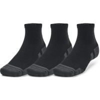 Шкарпетки Under Armour 1379510-001 Performance Tech 3 пари Qtr чорний LG (196884000998)