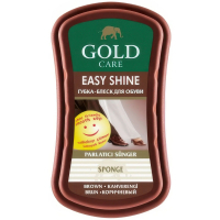 Губка для взуття GoldCare Блиск Коричнева (8697704013423)