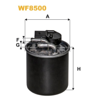Фільтр паливний Wixfiltron WF8500