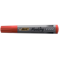 Маркер Bic перманентний, червоний (bc8209133)