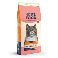 Сухий корм для кішок Home Food For sterilised з куркою та лівером 10 кг (4820235020651)