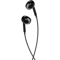 Навушники XO EP43 In-ear Earphone 1.2 м Black (6920680879168)