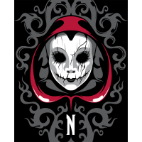 Картина по номерам Santi Wednesday Ominous Mask 40х50 см LED підсвітка (955078)