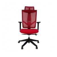 Офісне крісло Barsky Red Fabric R-01 (R-01)