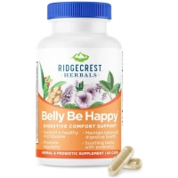 Вітамінно-мінеральний комплекс Ridgecrest Herbals Здоров'я травної системи, Belly Be Happy, RidgeCrest Herbals, (RCH201)