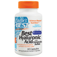 Вітамін Doctor's Best Гіалуронова кислота з сульфатом Хондроитина, BioCell Collag (DRB-00146)