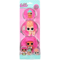 Фігурка L.O.L. Surprise! серії OPP Tot + Pet + Lil Sis - Спайкі, Кітті, Ліл Дженні (987895)