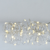 Гірлянда YES! Fun Нитка на мідному дроті 20 LED Тепло-біла 2 м Статична На батарейках (975020)