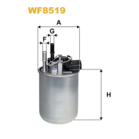 Фільтр паливний Wixfiltron WF8519