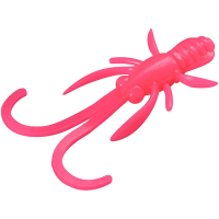 Силікон рибальський FishUP Baffi Fly 1.5" 112 - Hot Pink, cheese taste (10шт/уп) (1864.03.76)