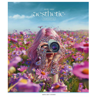 Зошит Школярик Aestetic life 48 аркушів клітинка (048-3470K)