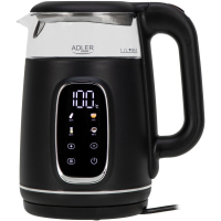 Електрочайник Adler AD 1305 black silver