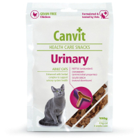 Ласощі для котів Canvit Urinary для профілактики інфекцій сечовивідних шляхів з куркою 100 г (8595602514090)