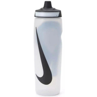 Пляшка для води Nike REFUEL BOTTLE GRIP 24 OZ N.101.0867.173.24 білий 709 мл (887791762481)